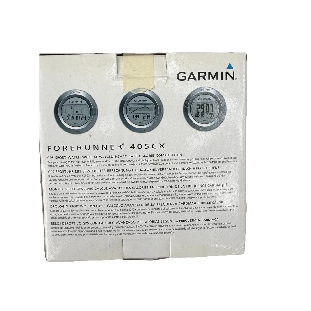 Garmin Forerunner 405CX GPS Sport‎ Watch with Heart Rate Monitor (Blue)